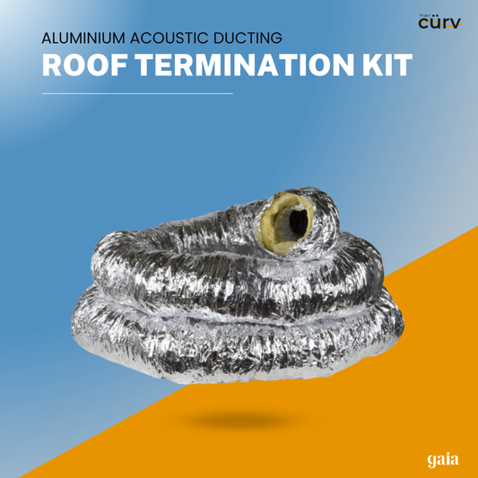 Aluminium Acoustic Ducting Roof Termination Kit