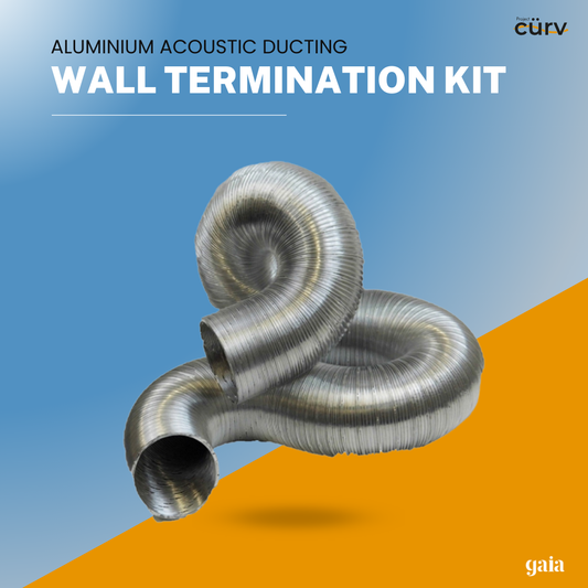 Aluminium Acoustic Ducting Wall Termination Kit