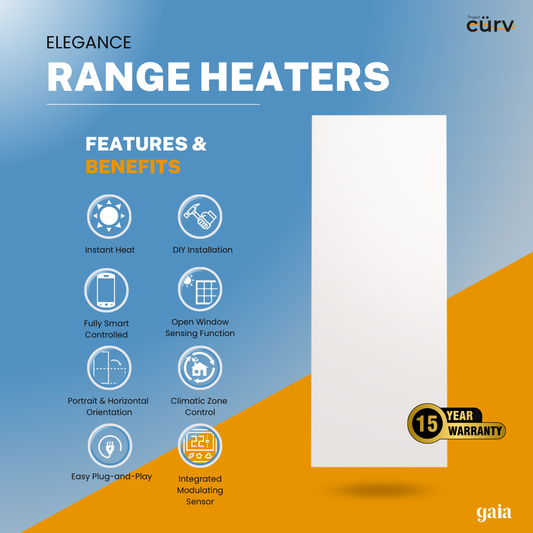1100W Infrared Aluminium Heater