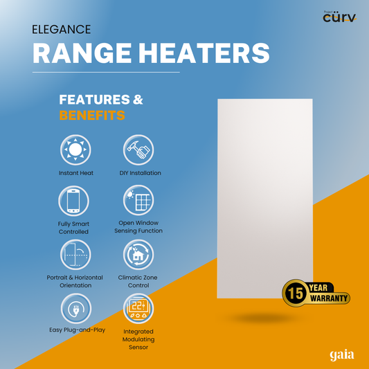 800W Infrared Aluminium Heater