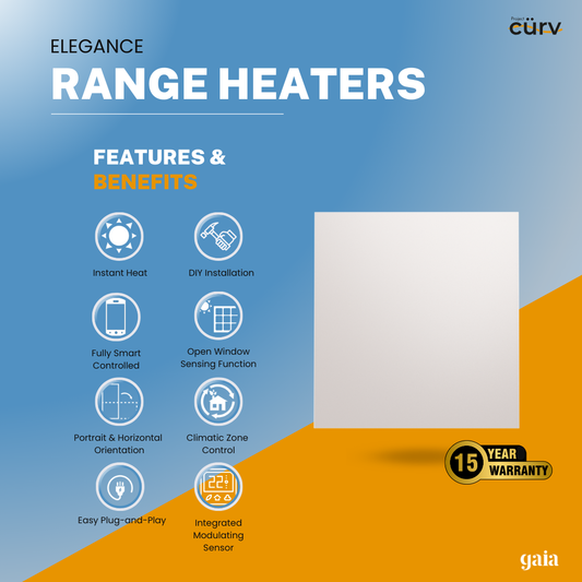 400W Infrared Aluminium Heater