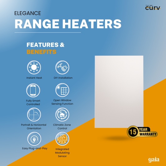 600W Infrared Aluminium Heater