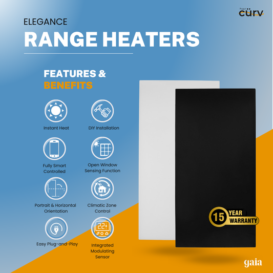 750W Infrared Glass Heater